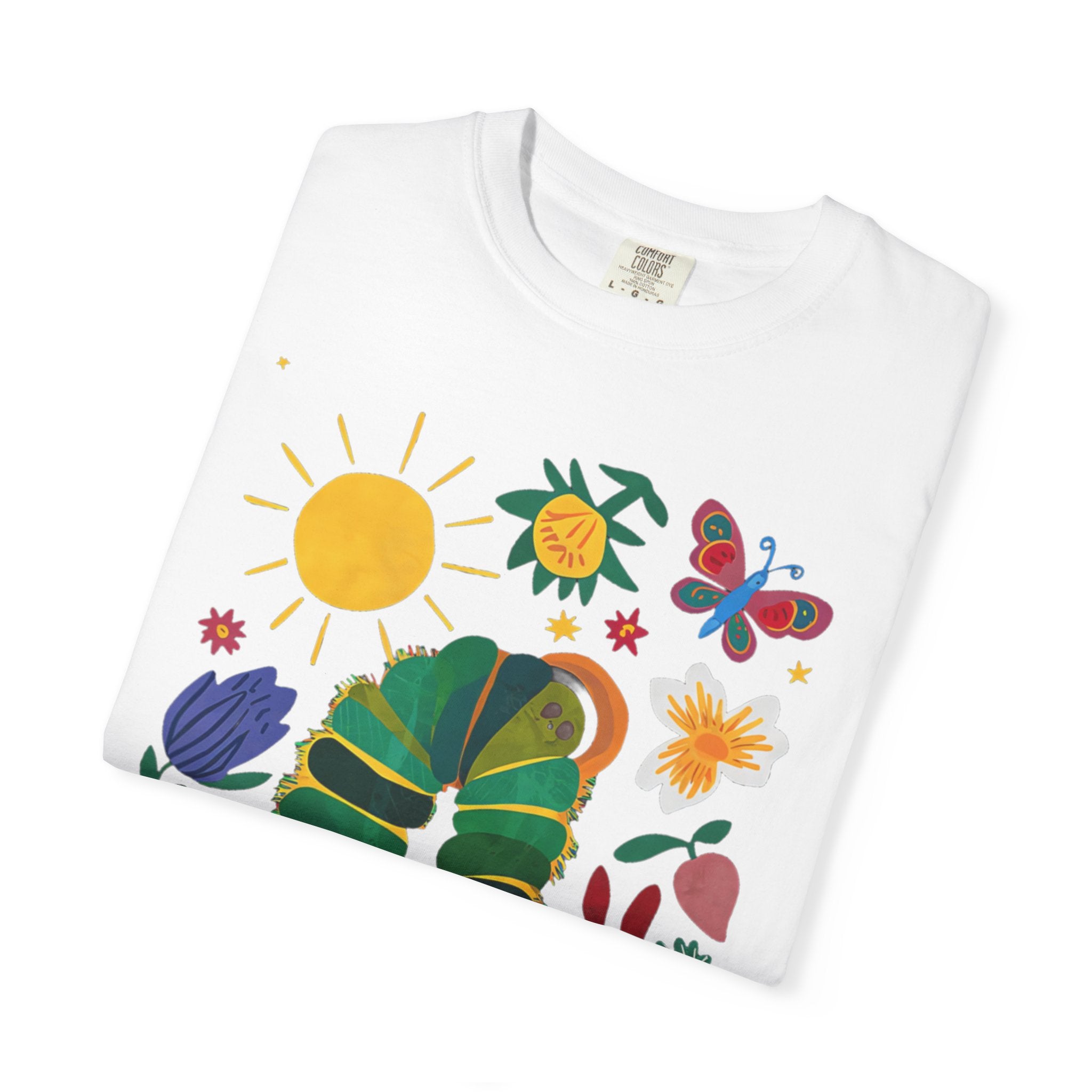 Very Hungry Caterpillar T-Shirt — Playful Teacher & Librarian Gift, Playful Spirit