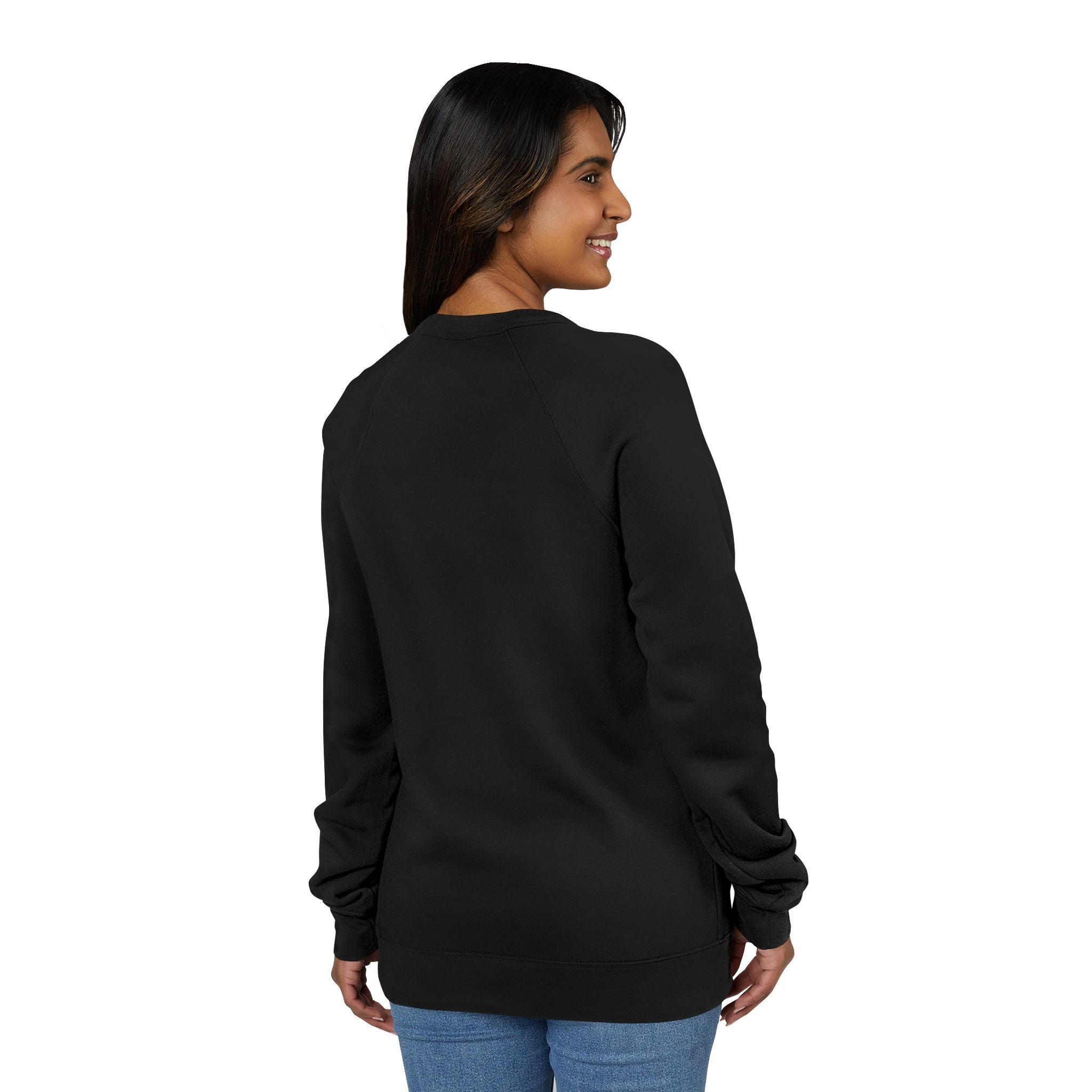 Custom Raglan Sweatshirt - Personalized College-Style Crewneck