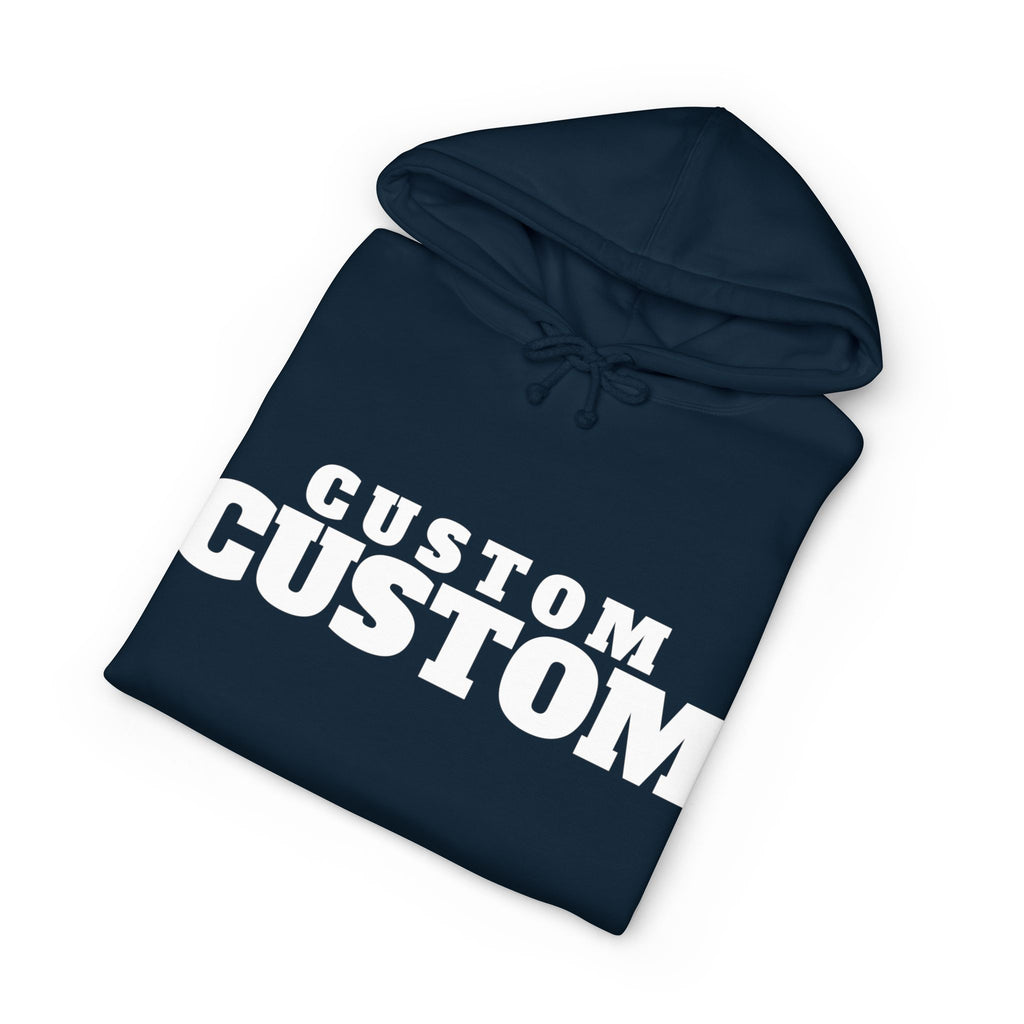 Custom Sweatshirt - Custom Text Hoodie - Personalized Bold College-Style Print