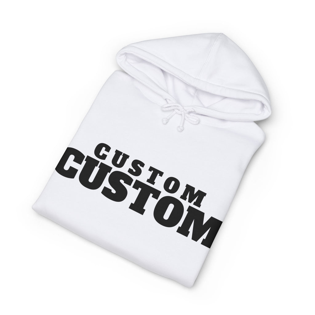 Custom Sweatshirt - Custom Text Hoodie - Personalized Bold College-Style Print