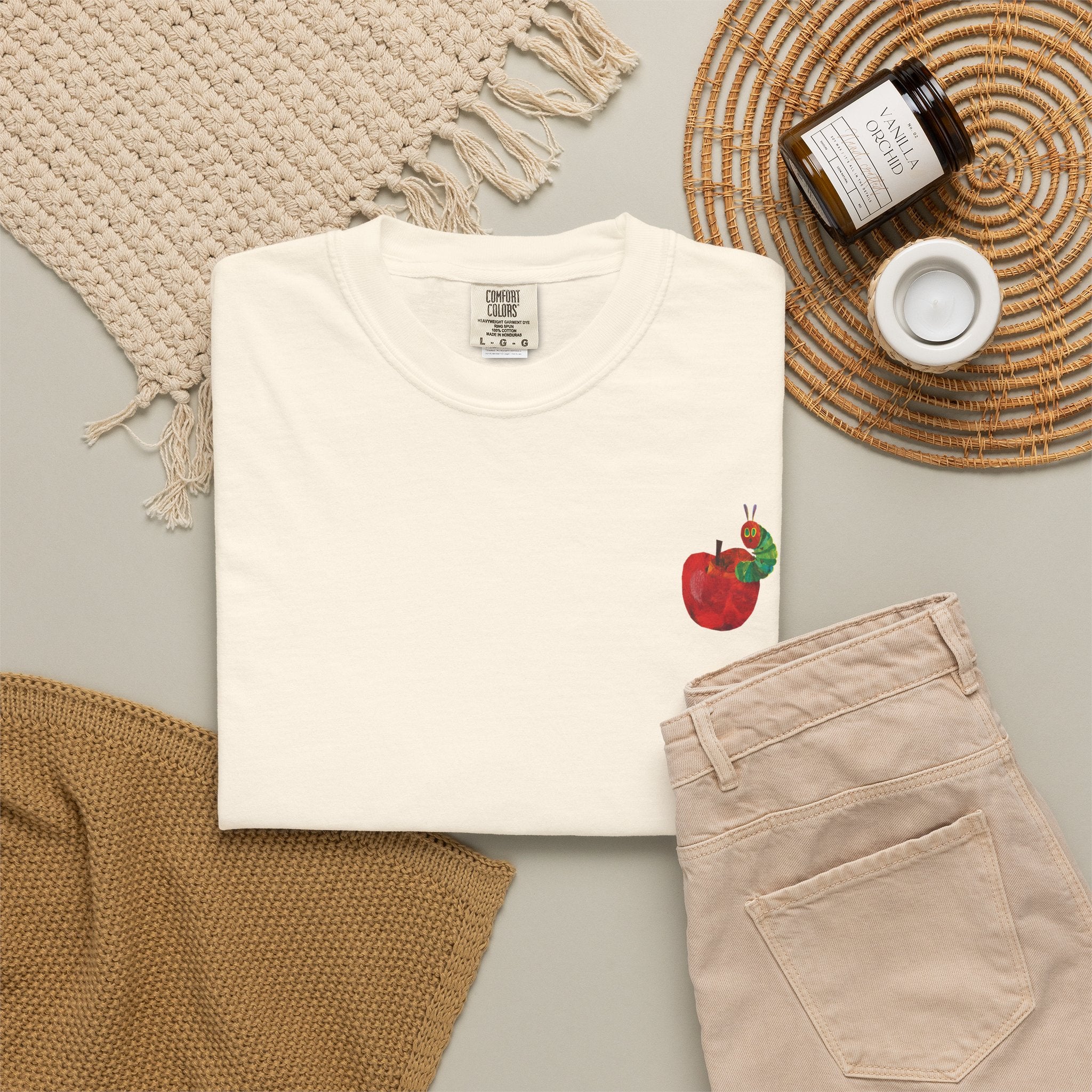 The Very Hungry Caterpillar T-Shirt — Colorful Kids' Storybook Graphic Tee