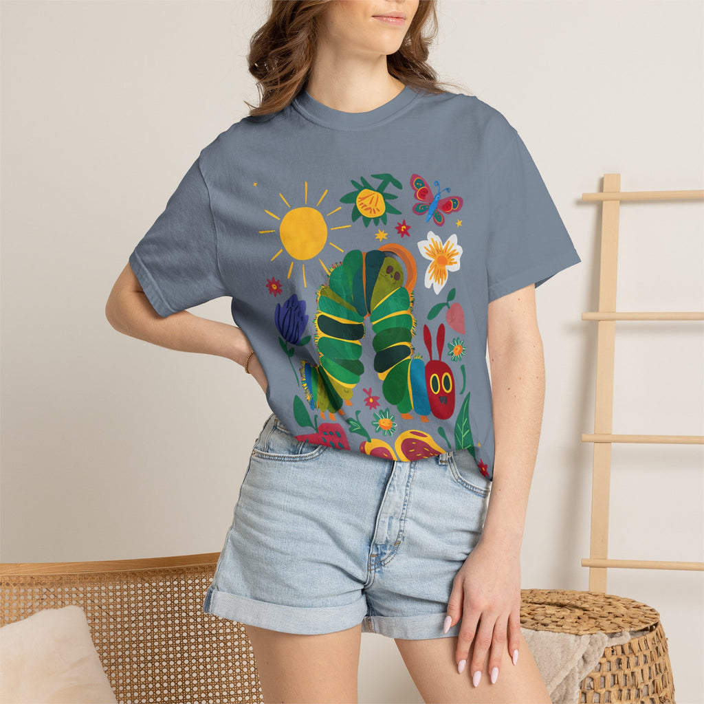 Very Hungry Caterpillar T-Shirt — Playful Teacher & Librarian Gift, Playful Spirit