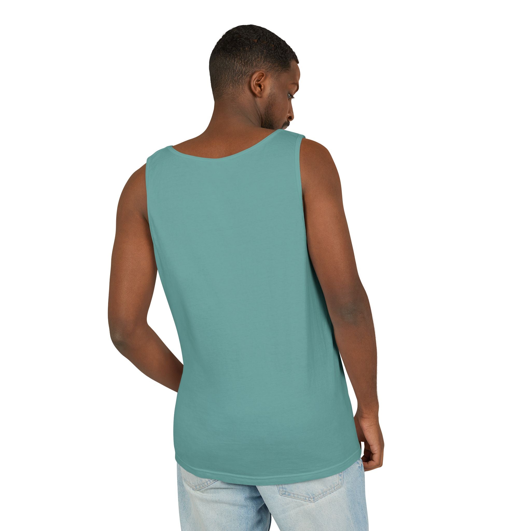 Fishers of Men Tank Top — Christian Fishing Graphic Tank ("Follow Me and I Will Make You" Matthew 4:19)