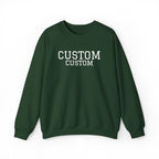 Embroidered Custom Vintage-Style Crewneck Sweatshirt