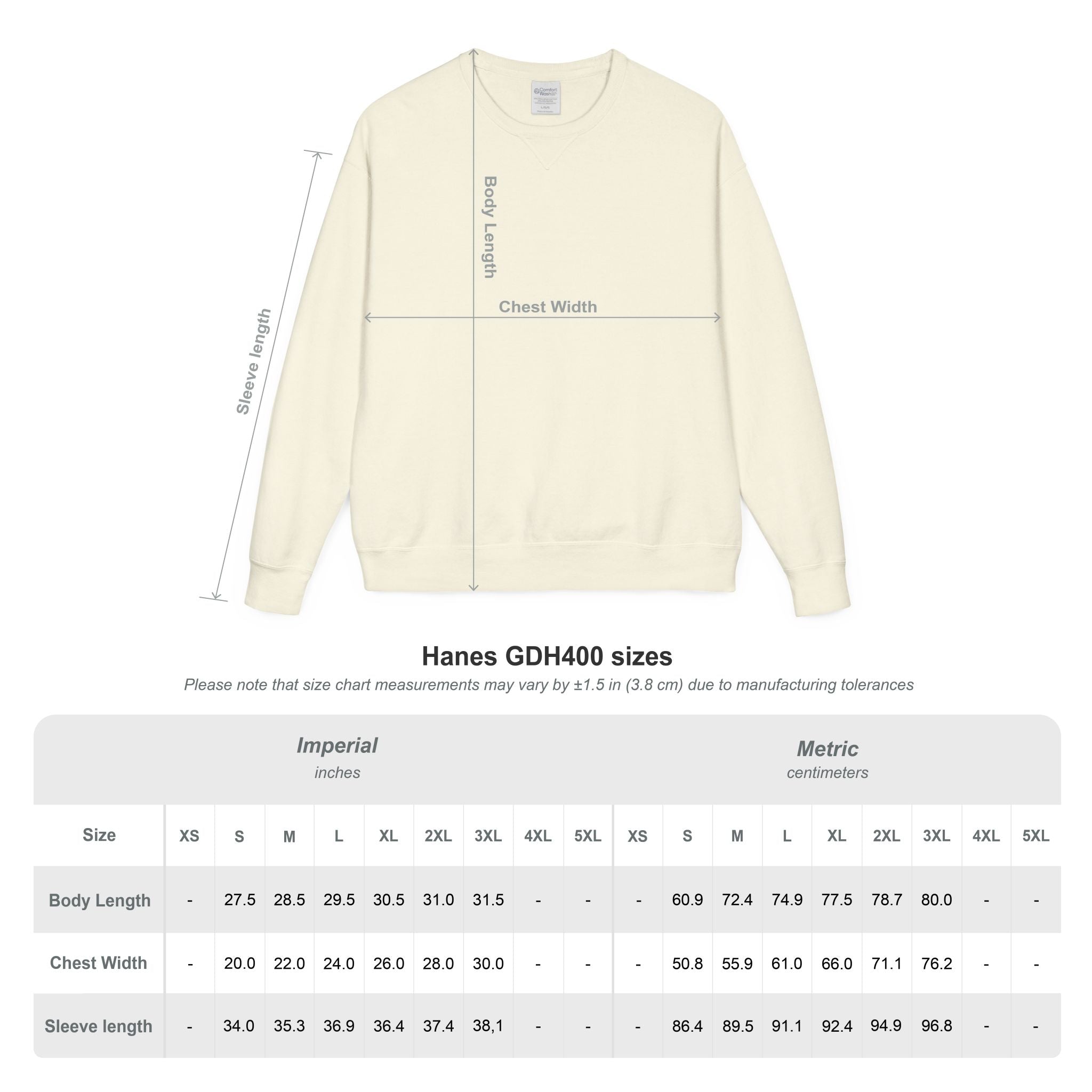 Custom Crewneck Sweatshirt — Vintage Garment-Dyed Comfort