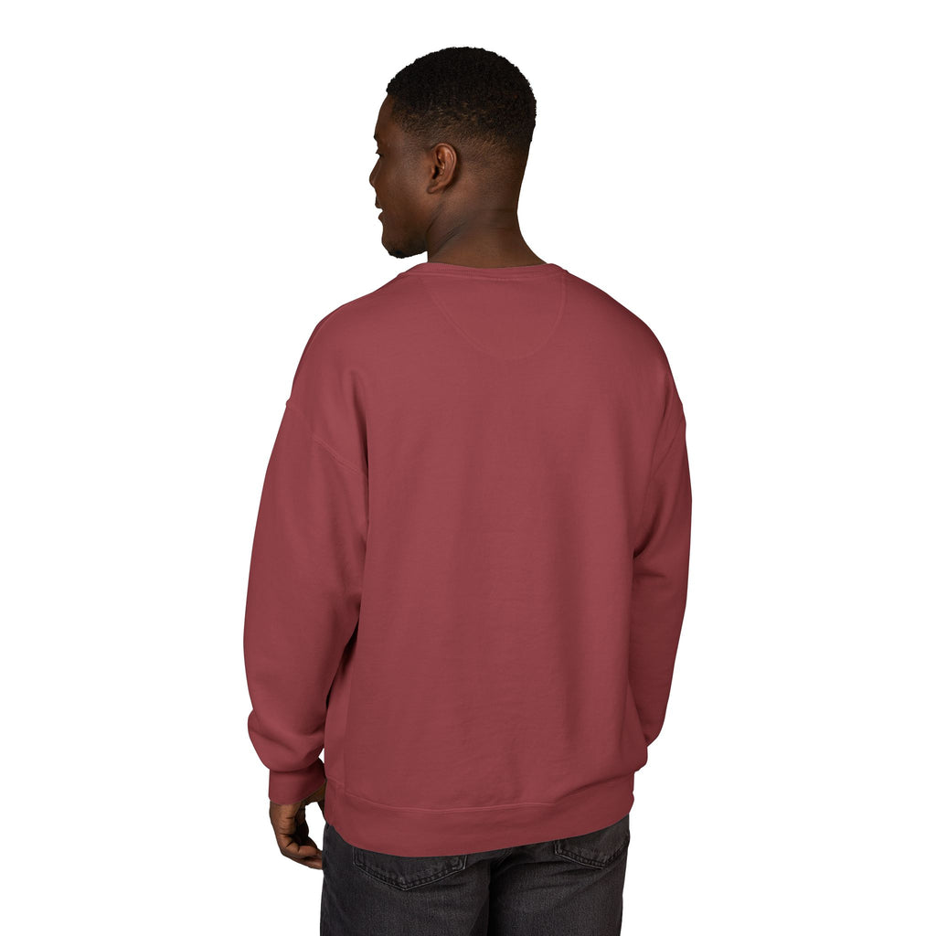 Custom Crewneck Sweatshirt — Vintage Garment-Dyed Comfort