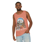 Fishers of Men Tank Top — Christian Fishing Graphic Tank ("Follow Me and I Will Make You" Matthew 4:19)
