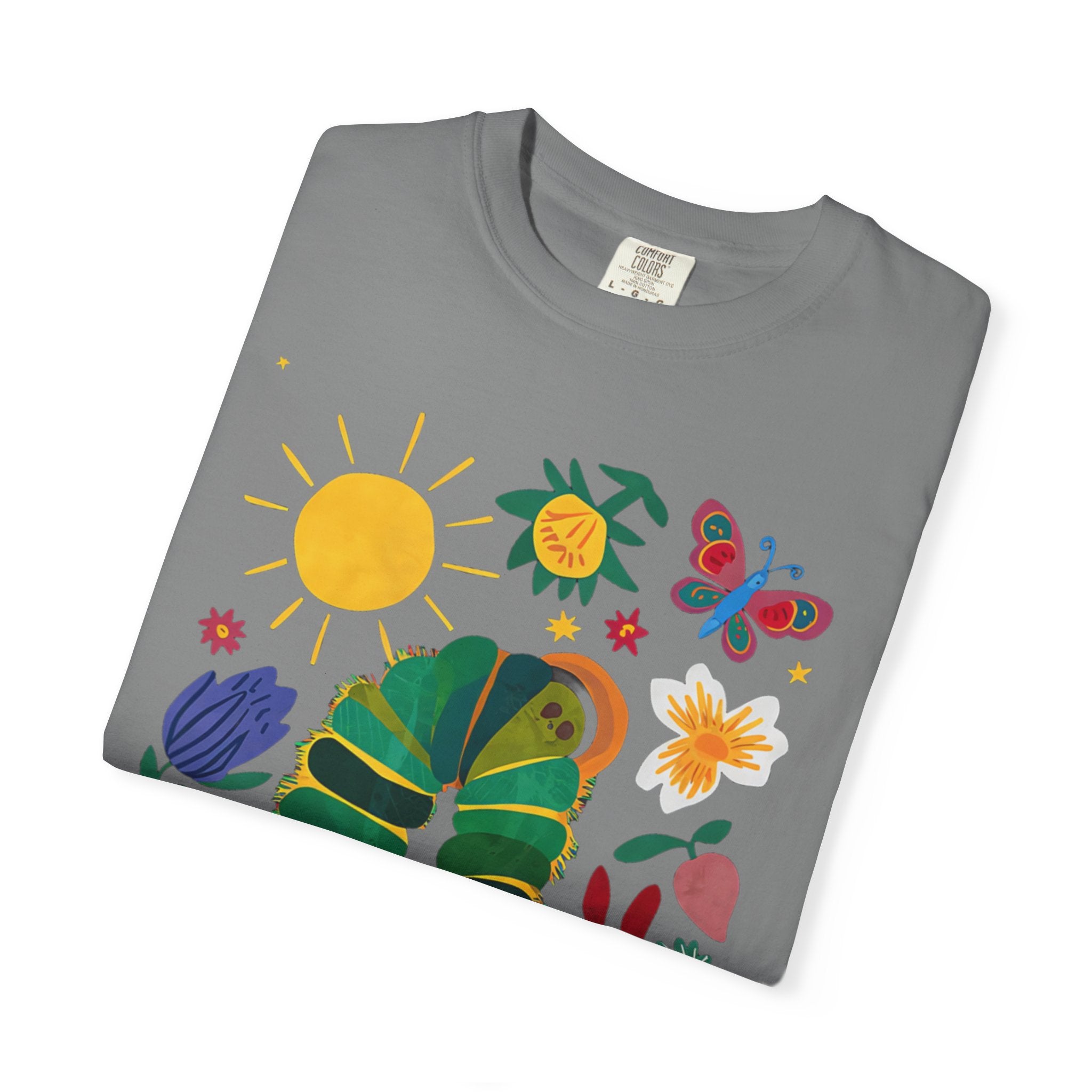Very Hungry Caterpillar T-Shirt — Playful Teacher & Librarian Gift, Playful Spirit