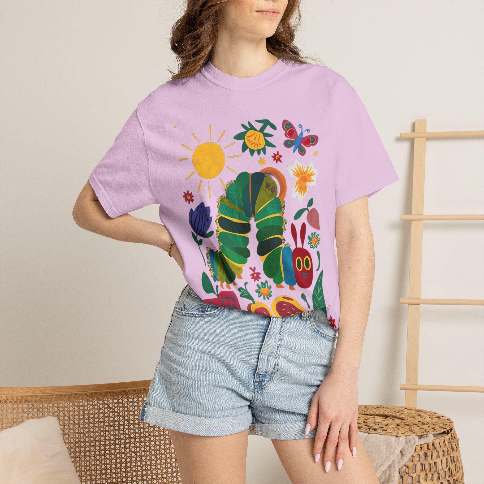 Very Hungry Caterpillar T-Shirt — Playful Teacher & Librarian Gift, Playful Spirit