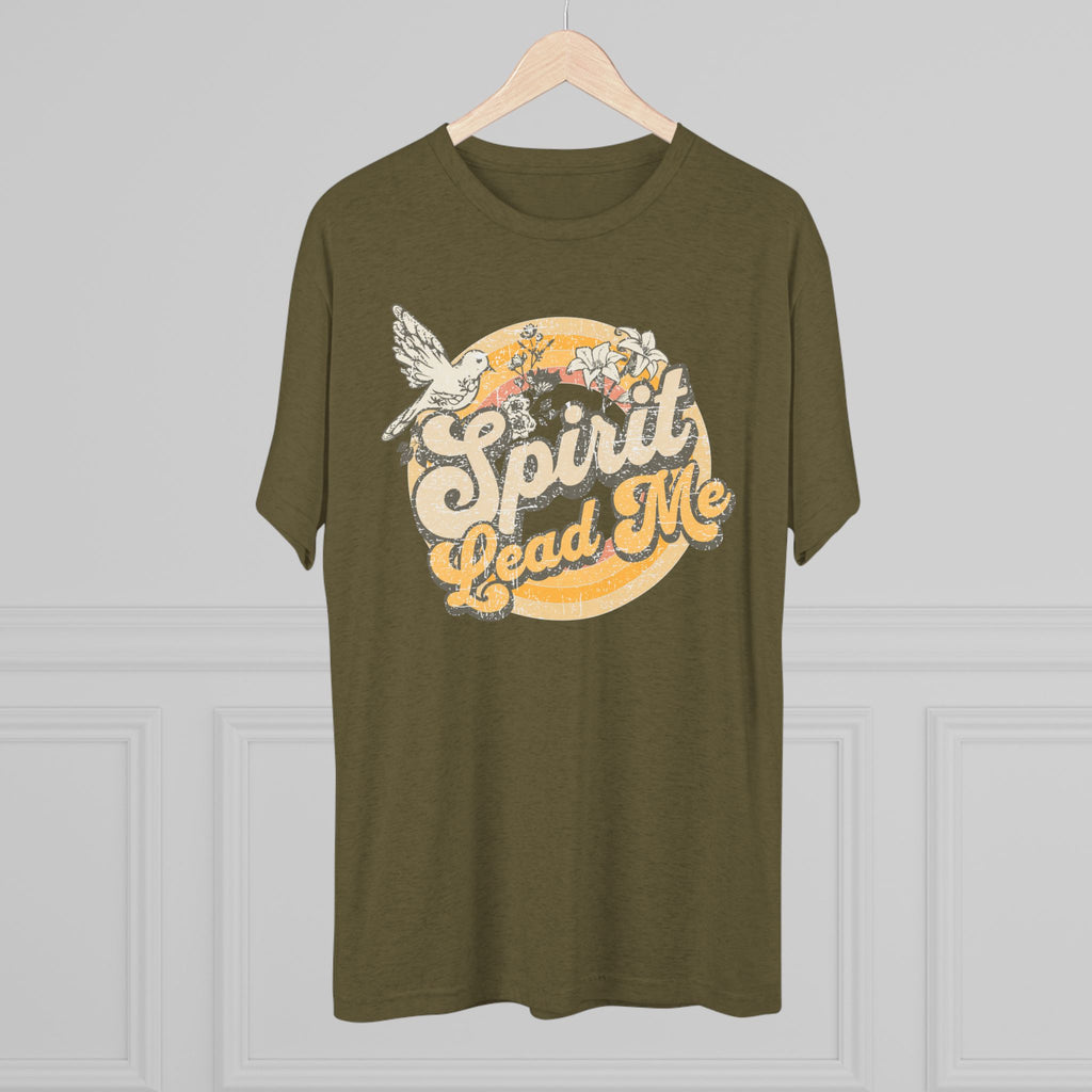 Spirit Lead Me Retro Crew T-Shirt — Buttery Soft Everyday Tee