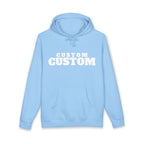 Custom Sweatshirt - Custom Text Hoodie - Personalized Bold College-Style Print