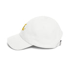 Moon Eye Dad Cap — Embroidered Crescent Moon & Stars Baseball Hat