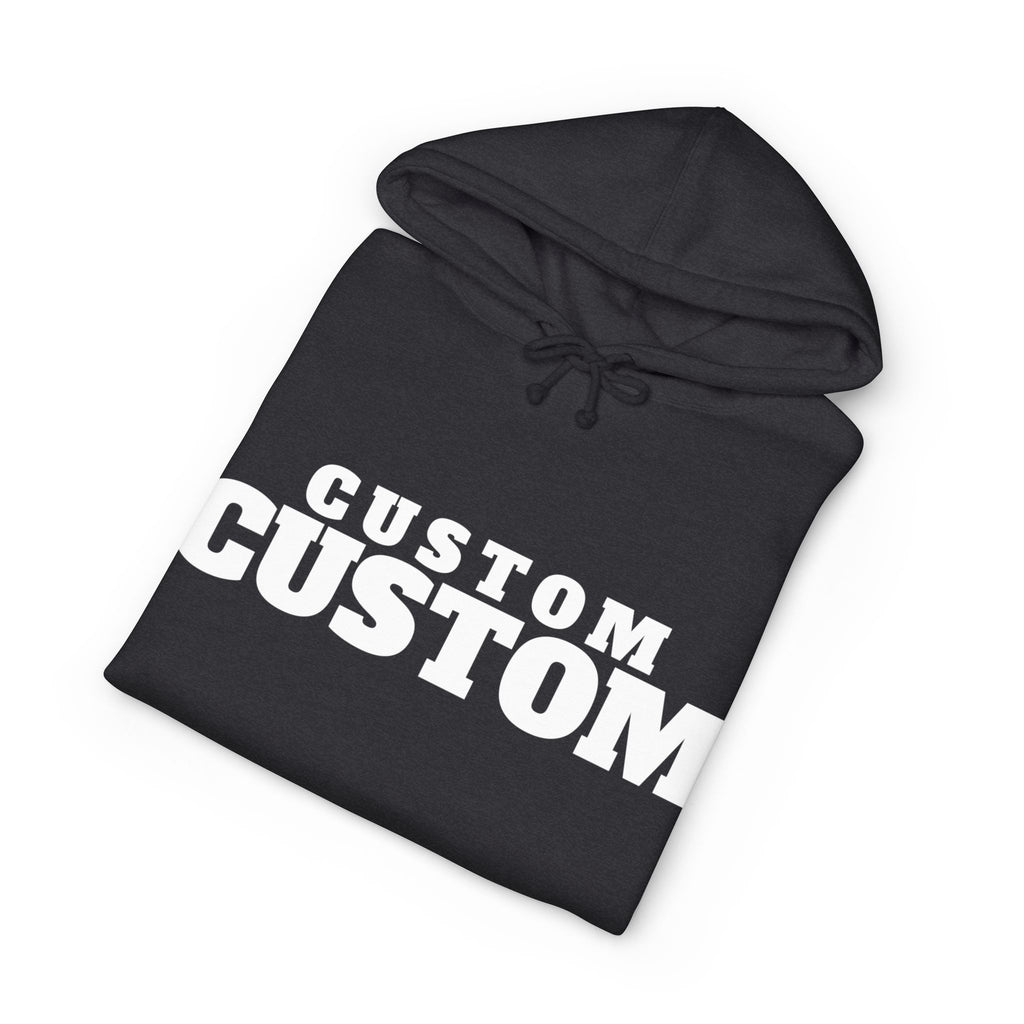 Custom Sweatshirt - Custom Text Hoodie - Personalized Bold College-Style Print