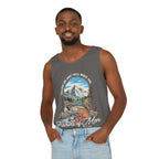 Fishers of Men Tank Top — Christian Fishing Graphic Tank ("Follow Me and I Will Make You" Matthew 4:19)