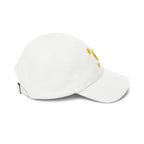 Moon Eye Dad Cap — Embroidered Crescent Moon & Stars Baseball Hat