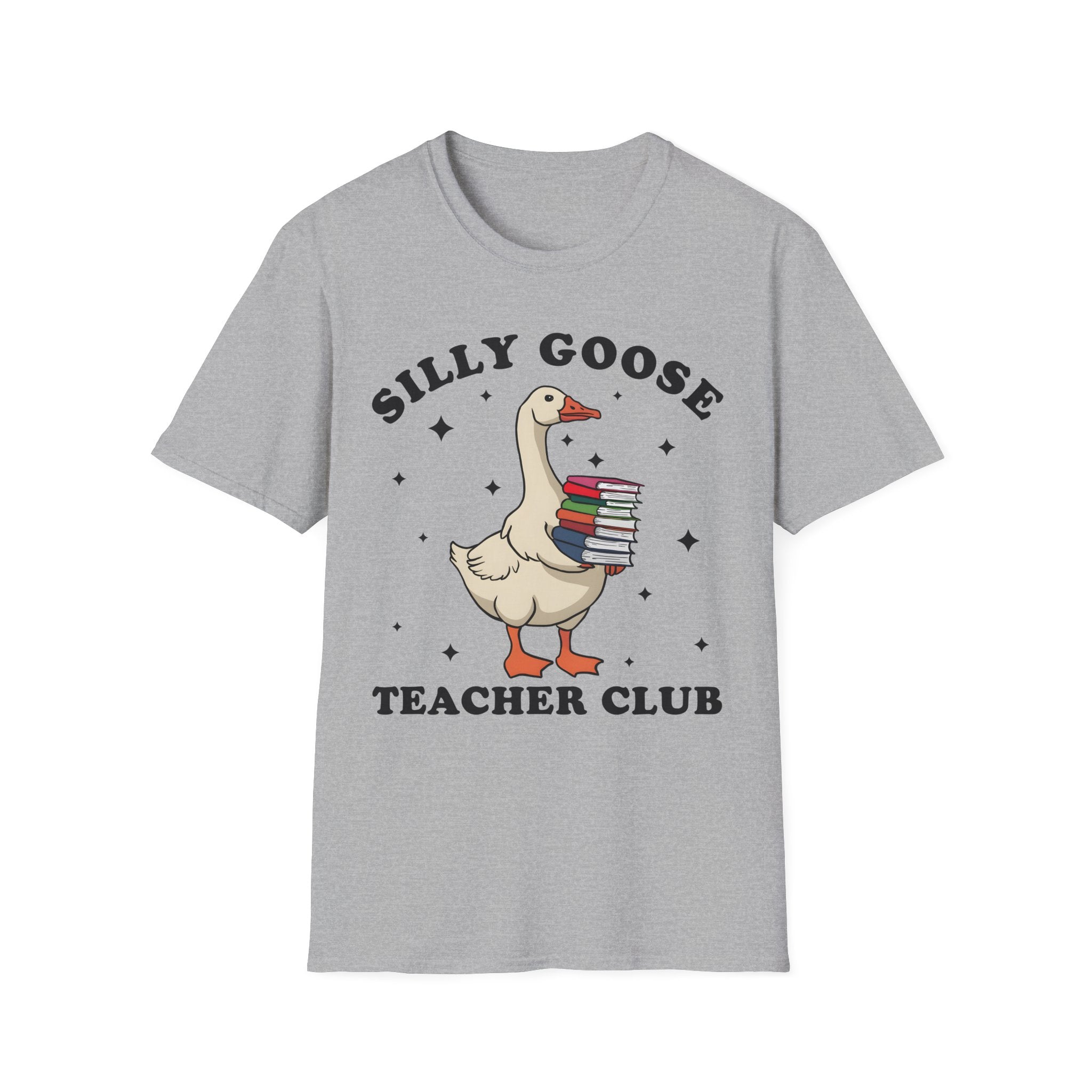 Silly Goose Teacher Club T-Shirt — Cute Teacher Graphic Tee