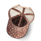 Custom Women's Hat  Washed Mesh-Back Cap Fun Patterns