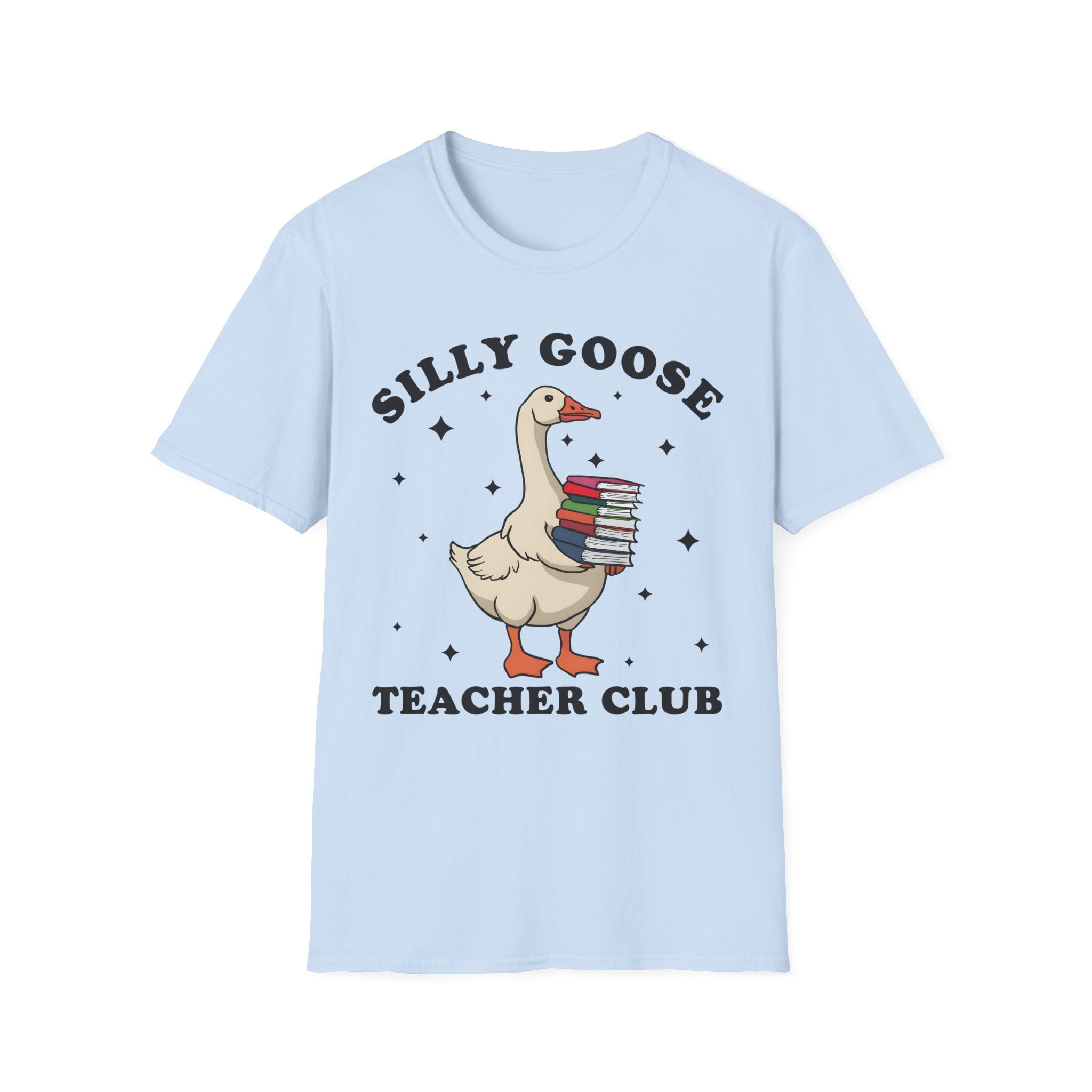 Silly Goose Teacher Club T-Shirt — Cute Teacher Graphic Tee