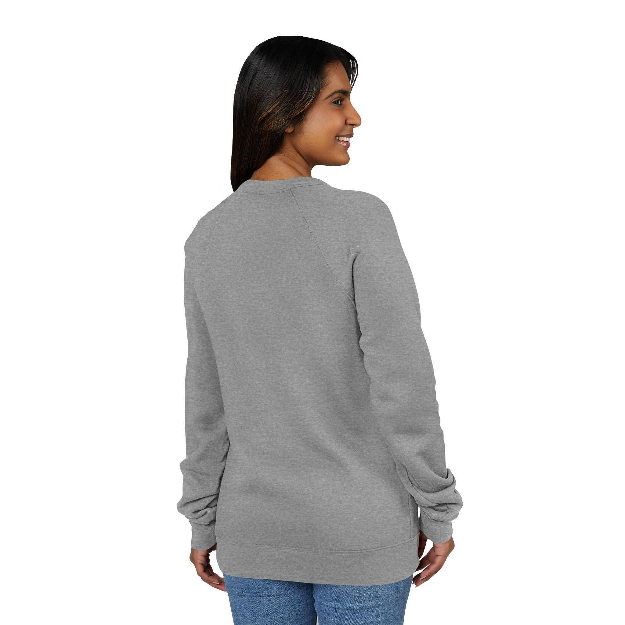 Custom Raglan Sweatshirt - Personalized College-Style Crewneck