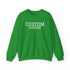 Embroidered Custom Vintage-Style Crewneck Sweatshirt
