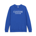 Custom Raglan Sweatshirt - Personalized College-Style Crewneck