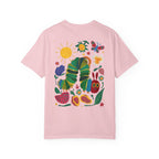 Custom Teacher Gift Caterpillar Garden T-Shirt — Colorful Children’s Storybook Graphic Tee