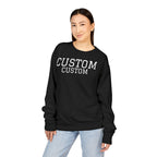 Custom Crewneck Sweatshirt — Vintage Garment-Dyed Comfort