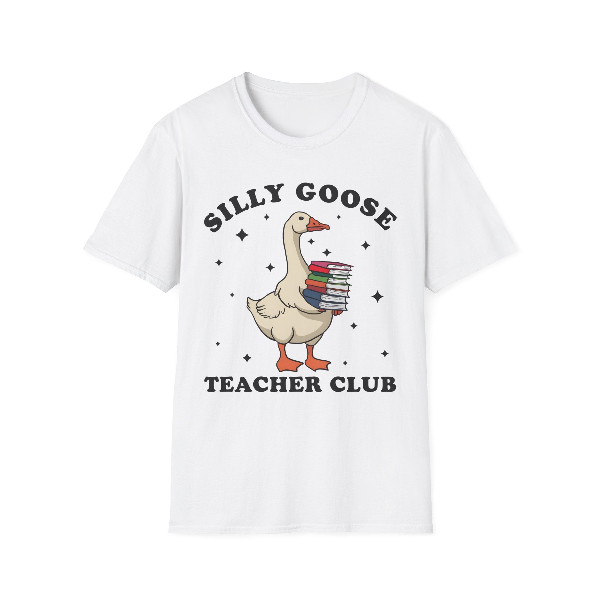 Silly Goose Teacher Club T-Shirt — Cute Teacher Graphic Tee