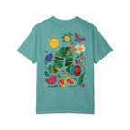Custom Teacher Gift Caterpillar Garden T-Shirt — Colorful Children’s Storybook Graphic Tee