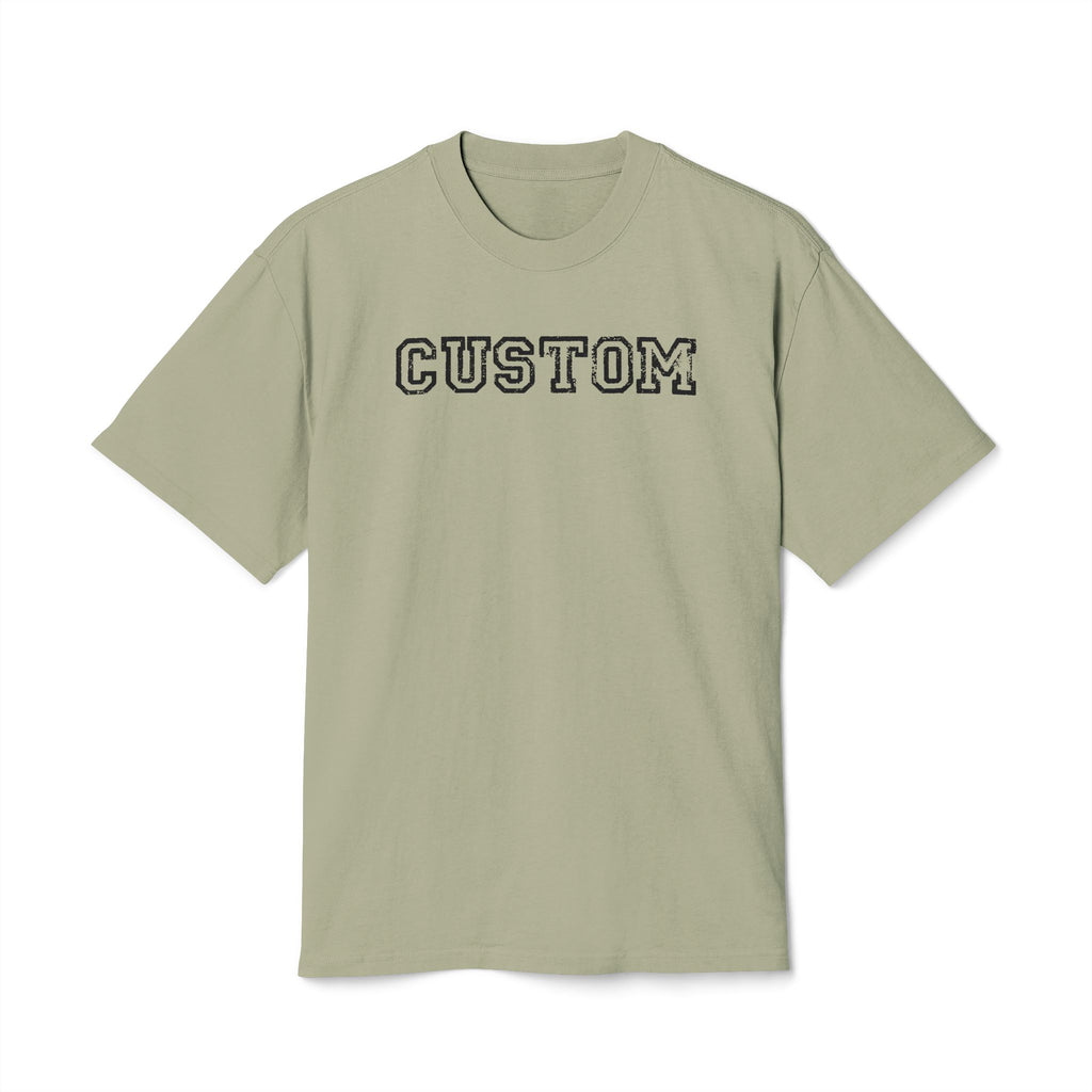 Vintage Varsity Lettering Tee — Custom Classic School & Sports Shirt