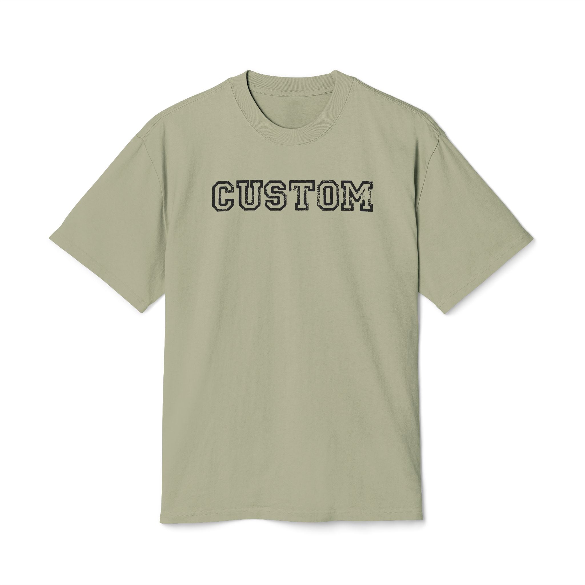 Vintage Varsity Lettering Tee — Custom Classic School & Sports Shirt