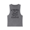 Tank Top — "By Their Fruits You Will Recognize Them" Vintage Stonewash Graphic