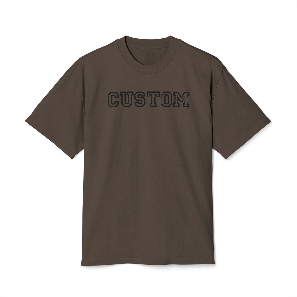 Vintage Varsity Lettering Tee — Custom Classic School & Sports Shirt