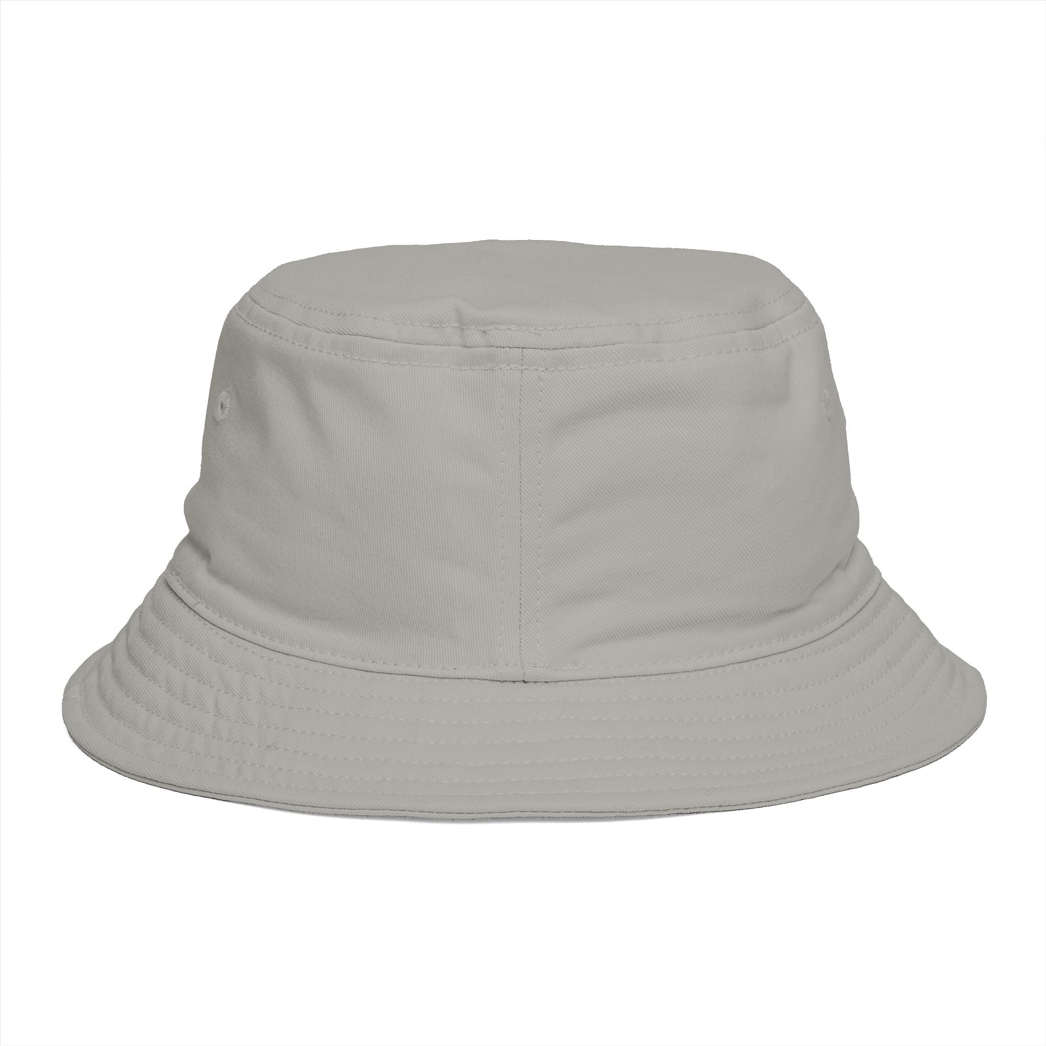 Brown Bucket Hat with Colorful Caterpillar Graphic