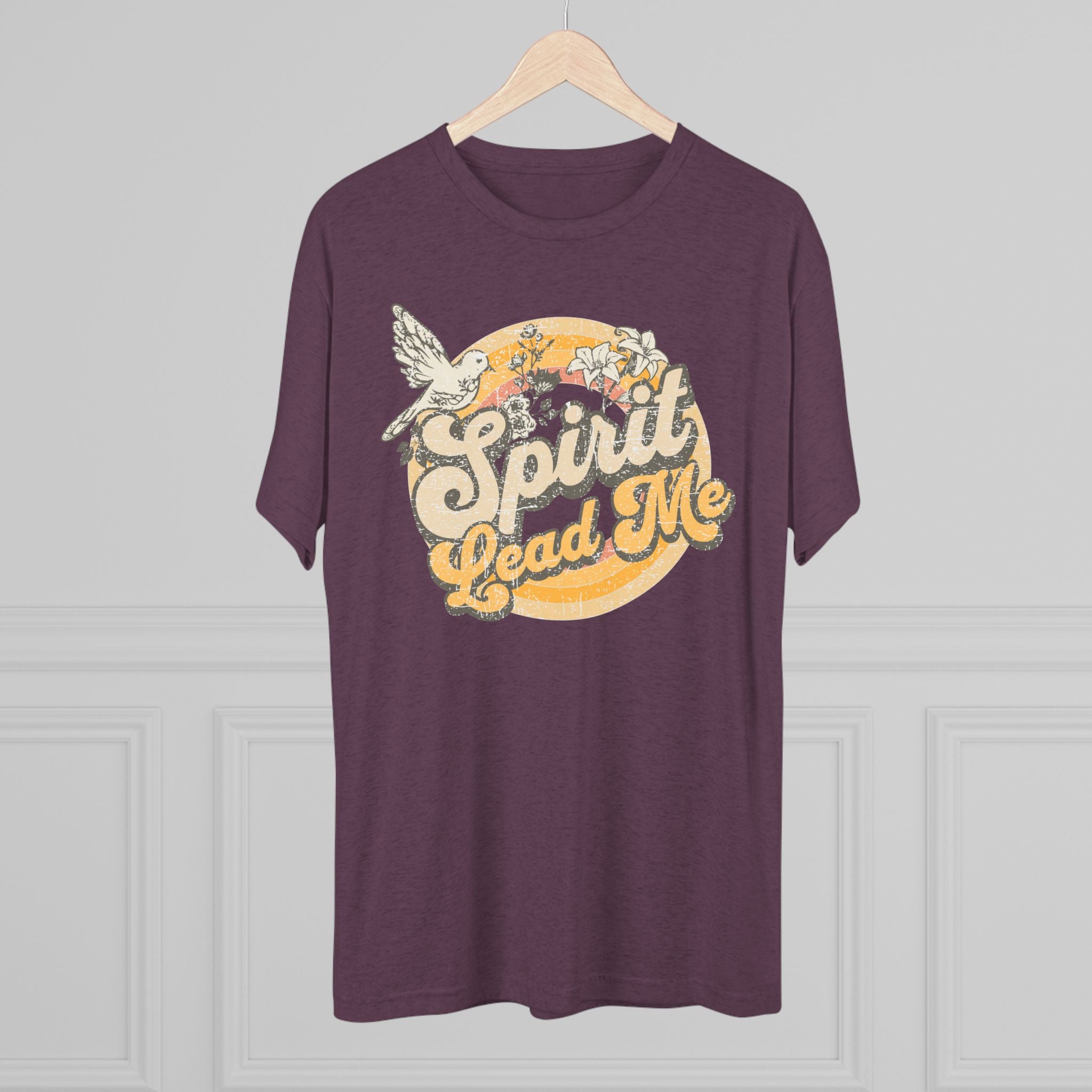 Spirit Lead Me Retro Crew T-Shirt — Buttery Soft Everyday Tee