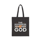The Goodness of God Canvas Tote - Inspirational Christian Faith Grocery Bag