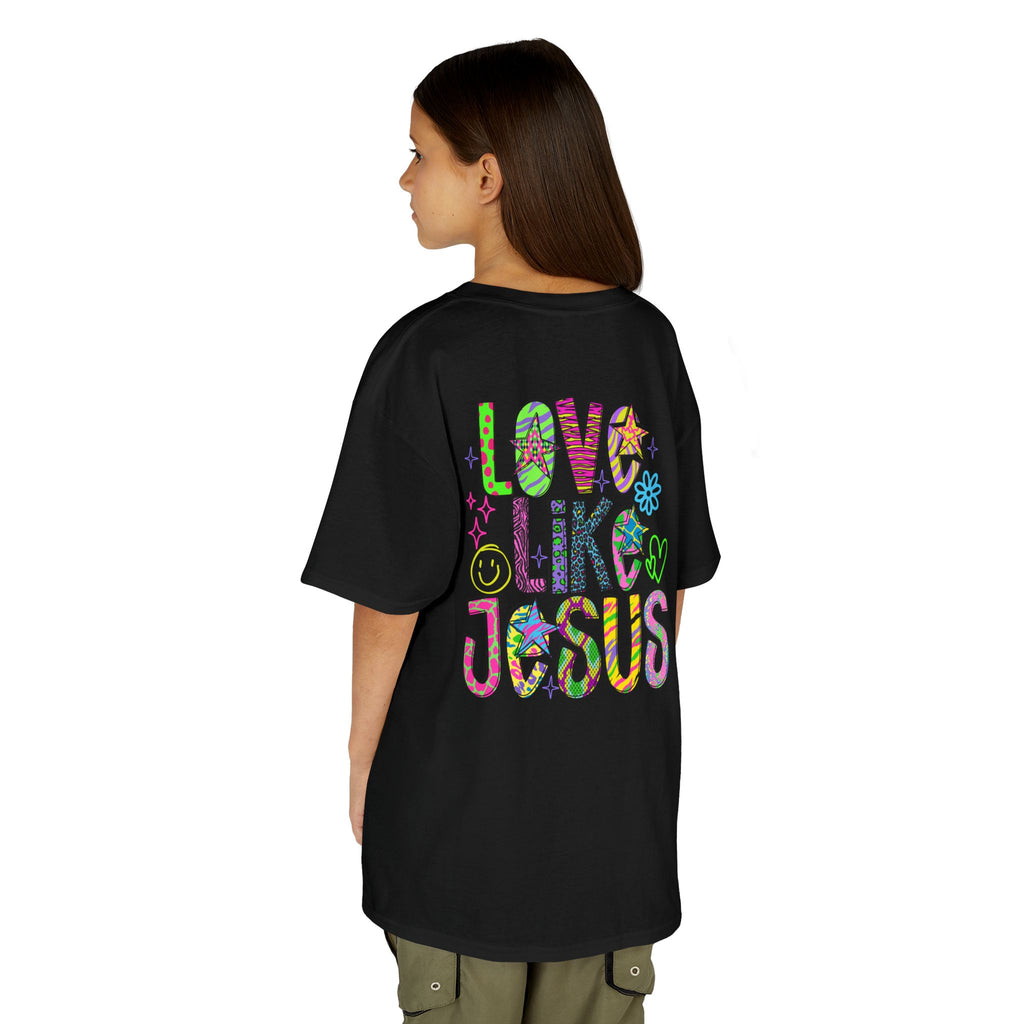 Kids "Love Like Jesus" T-Shirt — Colorful Christian Kids Tee