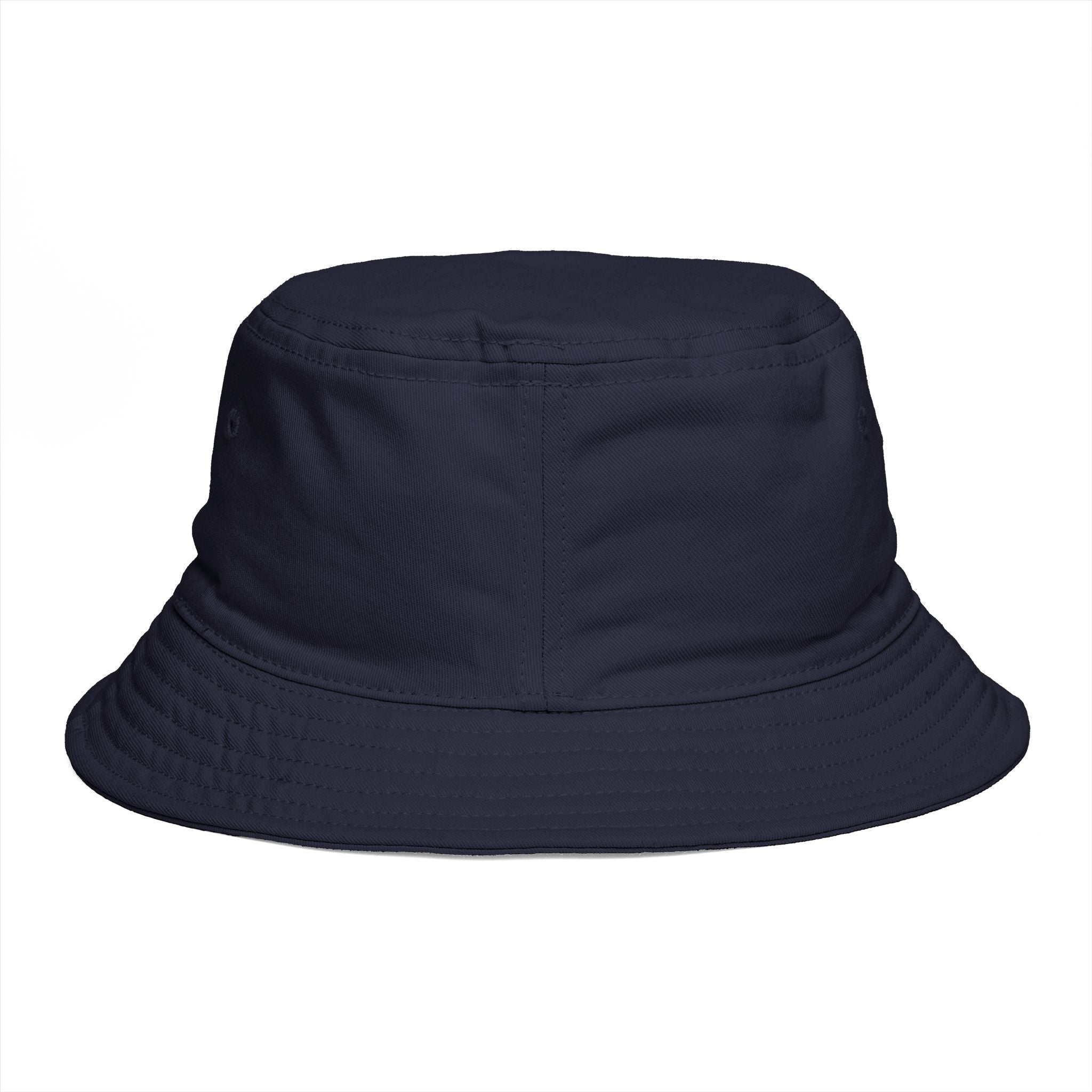 Brown Bucket Hat with Colorful Caterpillar Graphic