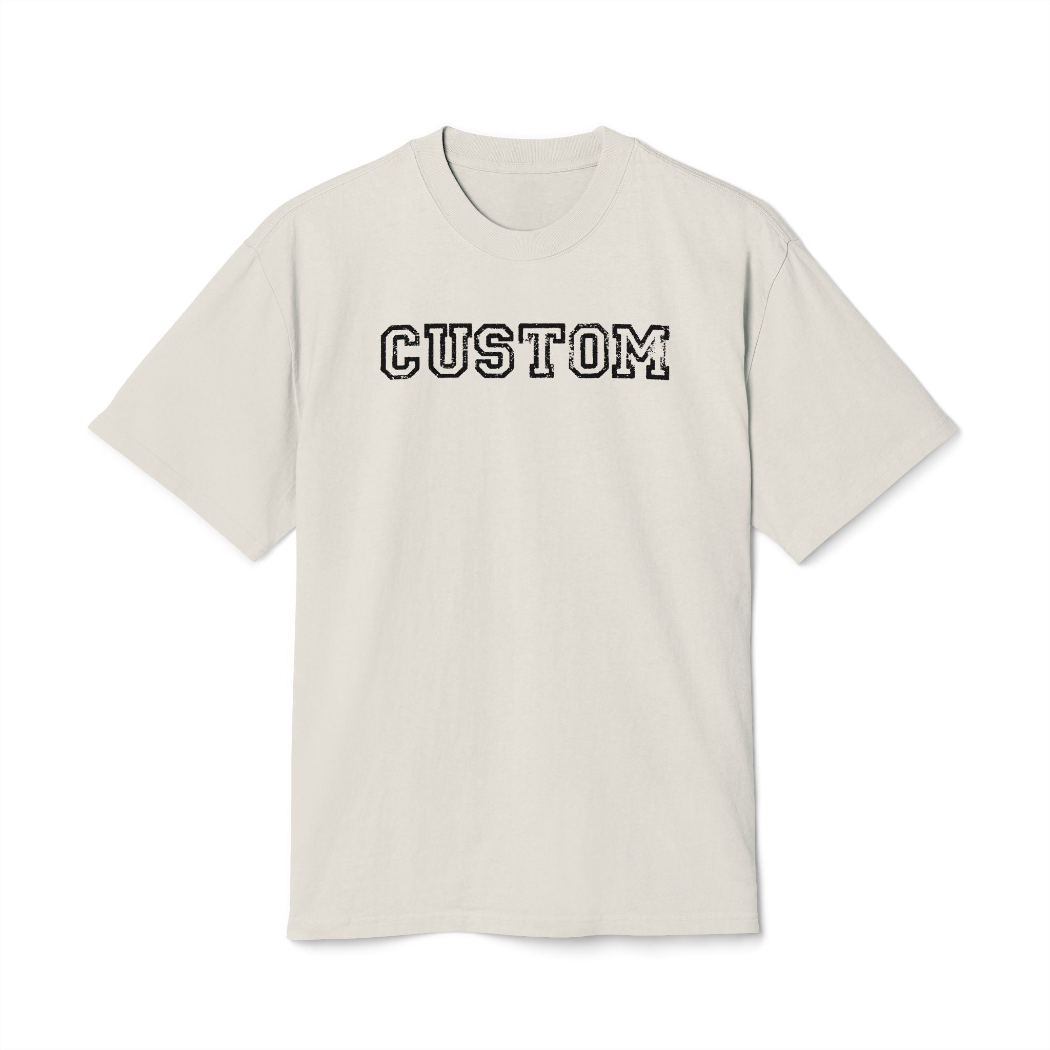 Vintage Varsity Lettering Tee — Custom Classic School & Sports Shirt