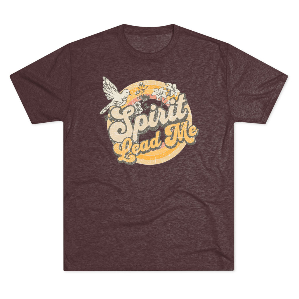 Spirit Lead Me Retro Crew T-Shirt — Buttery Soft Everyday Tee