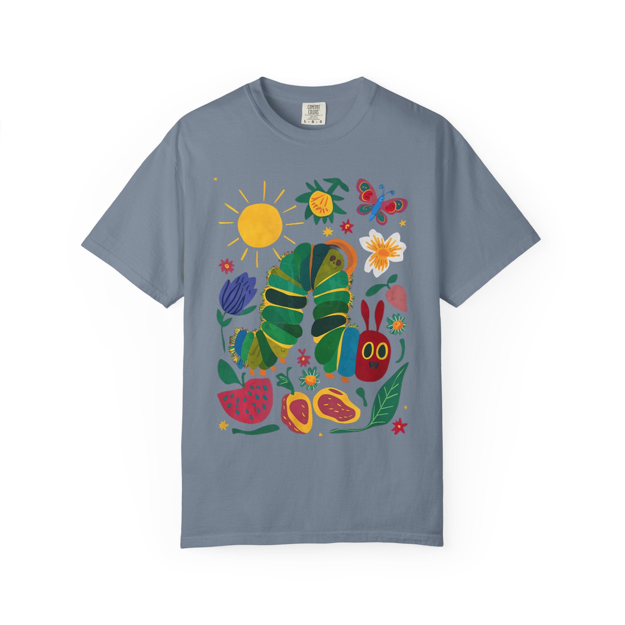 Very Hungry Caterpillar T-Shirt — Playful Teacher & Librarian Gift, Playful Spirit