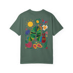 Custom Teacher Gift Caterpillar Garden T-Shirt — Colorful Children’s Storybook Graphic Tee