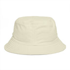 Brown Bucket Hat with Colorful Caterpillar Graphic