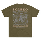 Christian Faith Crew Tee — "I Can Do All Things Through Christ Who Strengthens Me"