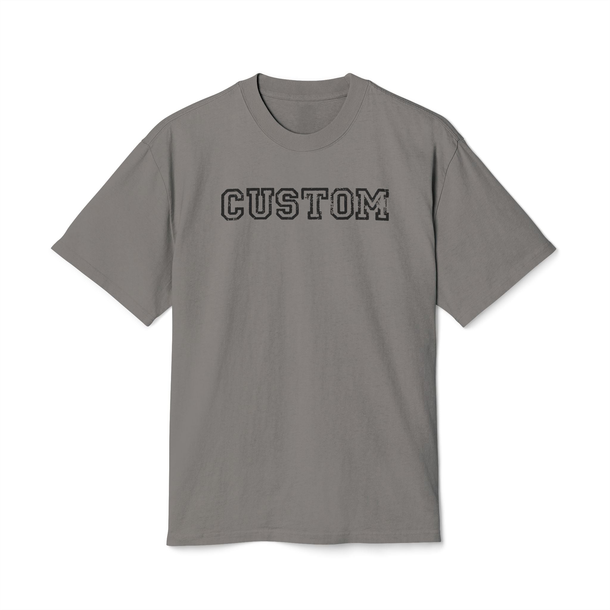 Vintage Varsity Lettering Tee — Custom Classic School & Sports Shirt