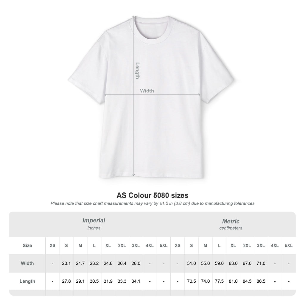 Custom T-Shirt - Custom Text Oversized Tee — Men's Personalized White T-Shirt