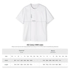 Custom T-Shirt - Custom Text Oversized Tee — Men's Personalized White T-Shirt