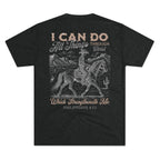 Christian Faith Crew Tee — "I Can Do All Things Through Christ Who Strengthens Me"