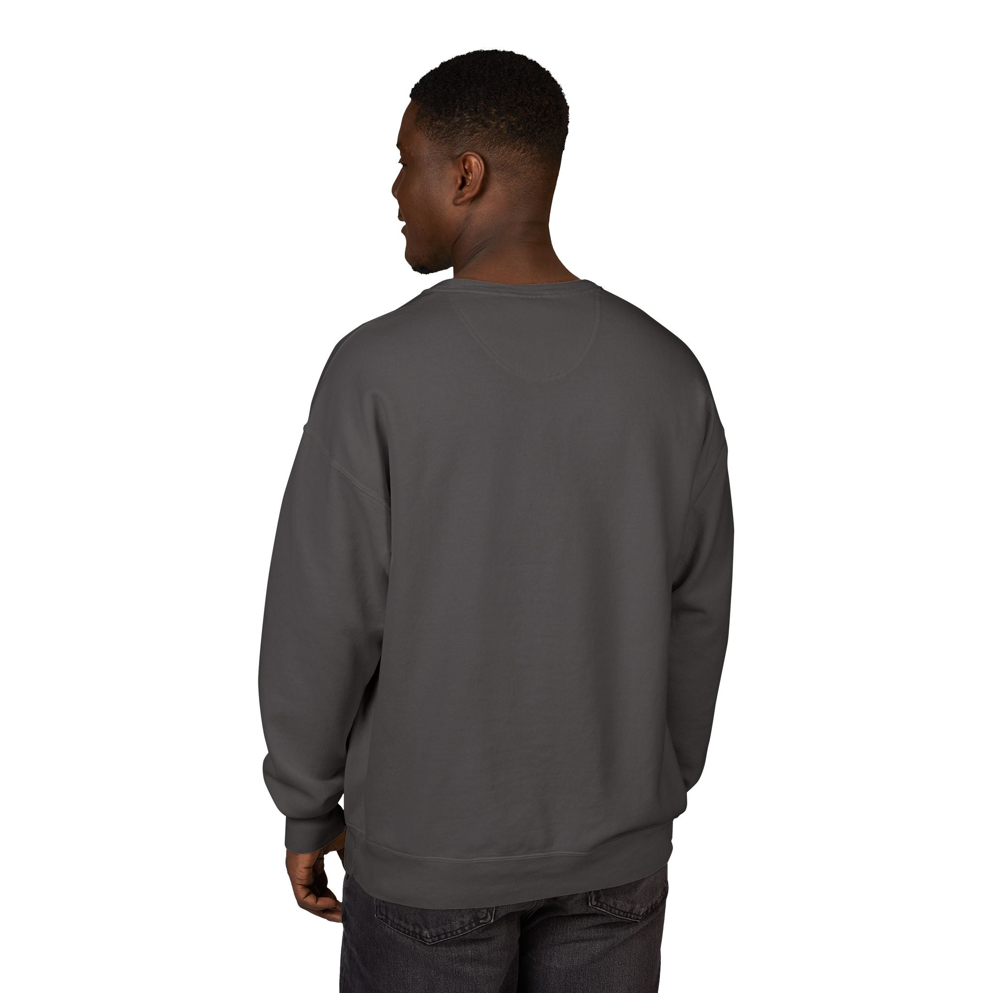 Custom Crewneck Sweatshirt — Vintage Garment-Dyed Comfort