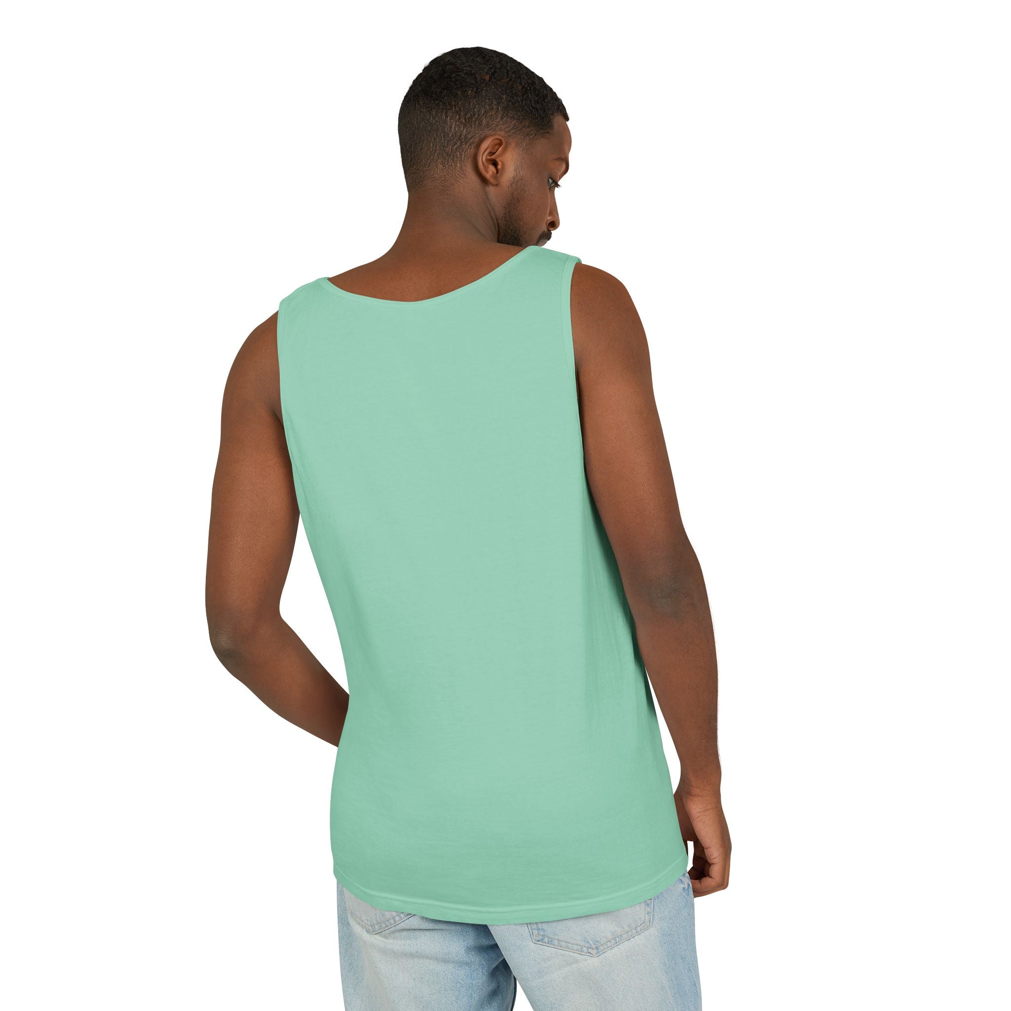 Fishers of Men Tank Top — Christian Fishing Graphic Tank ("Follow Me and I Will Make You" Matthew 4:19)